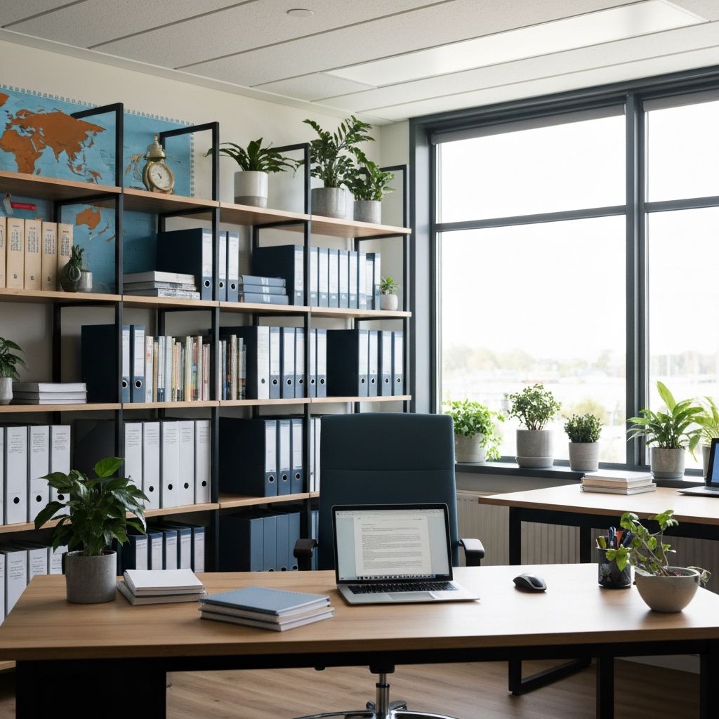 Educational workspace representing the LifeContext approach to information