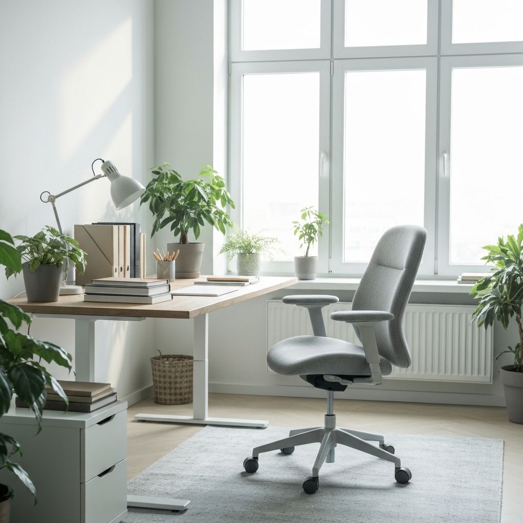 Home office workspace representing work environments